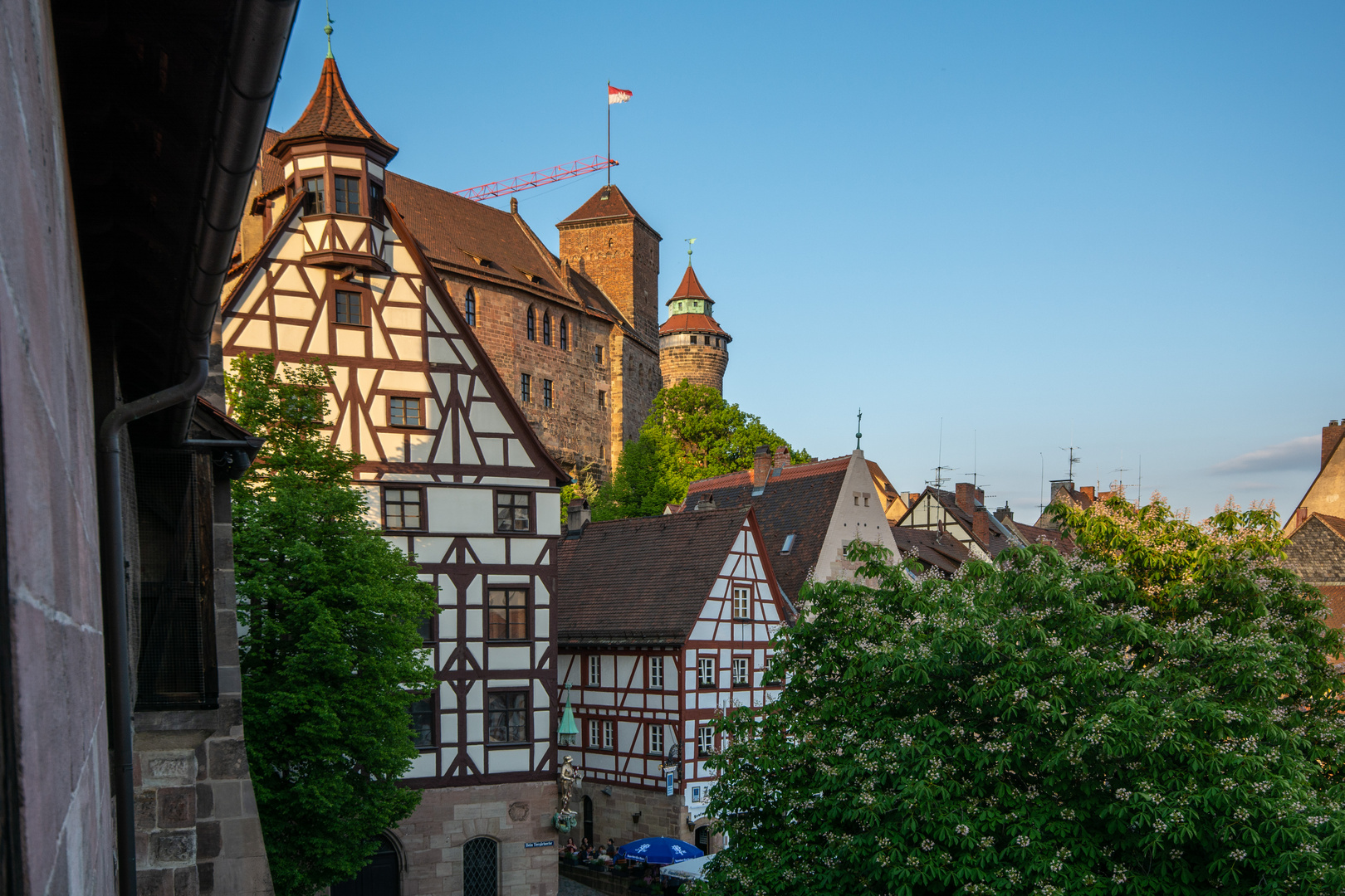 Nürnberg, Albrecht-Dürer-Haus und Burg