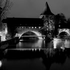 Nürnberg bei Nacht.