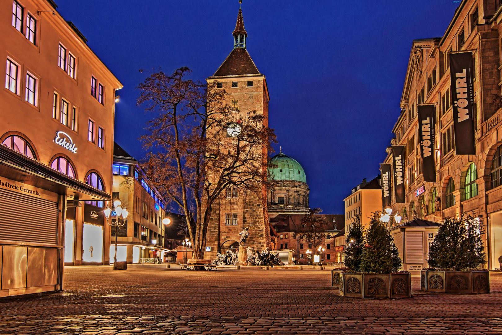 Nürnberg bei Nacht