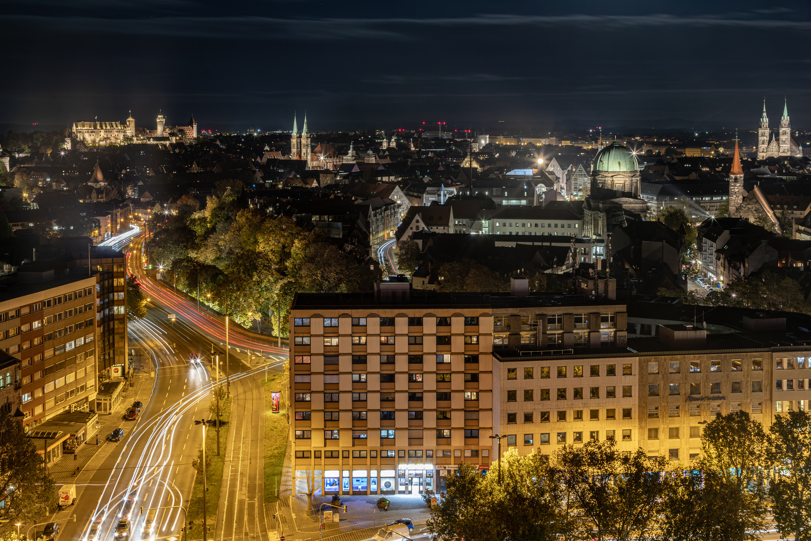 Nürnberg bei Nacht