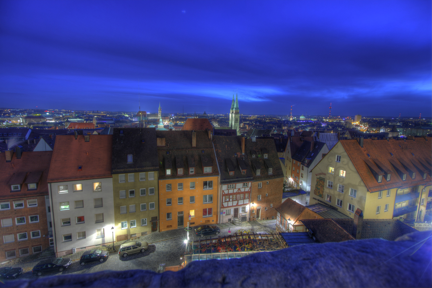 Nürnberg bei Nacht