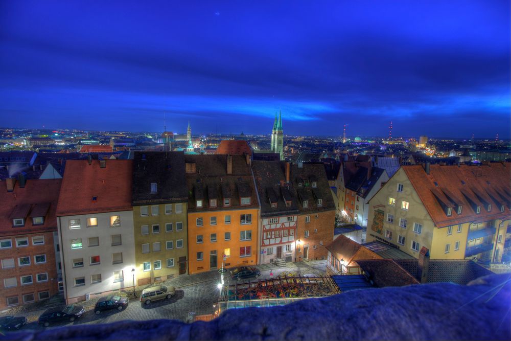 Nürnberg bei Nacht