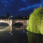 Nürnberg bei Nacht / vom Henkersteg aus