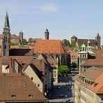 Nürnberg - Blick auf die Burg