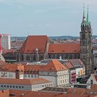Nürnberg - Blick zur Lorenzkirche