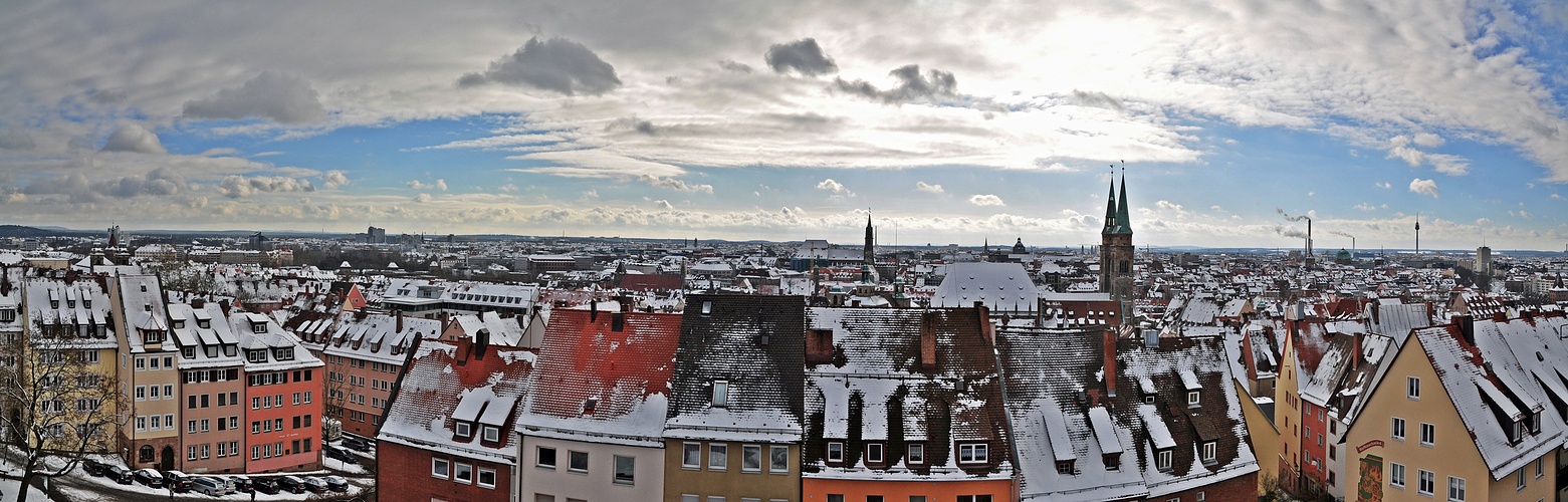 Nürnberg - Burgblick Panorama