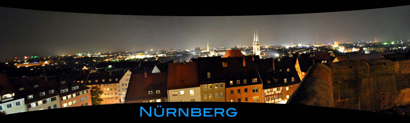 Nürnberg city Nacht