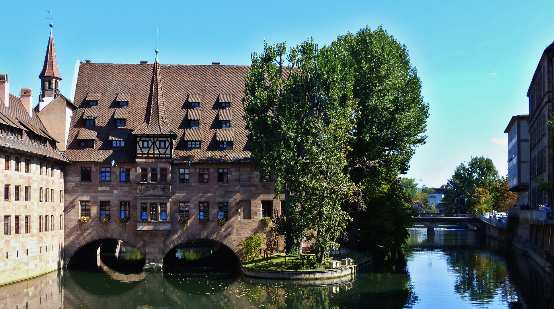 Nürnberg das Heilig-Geist-Spital.