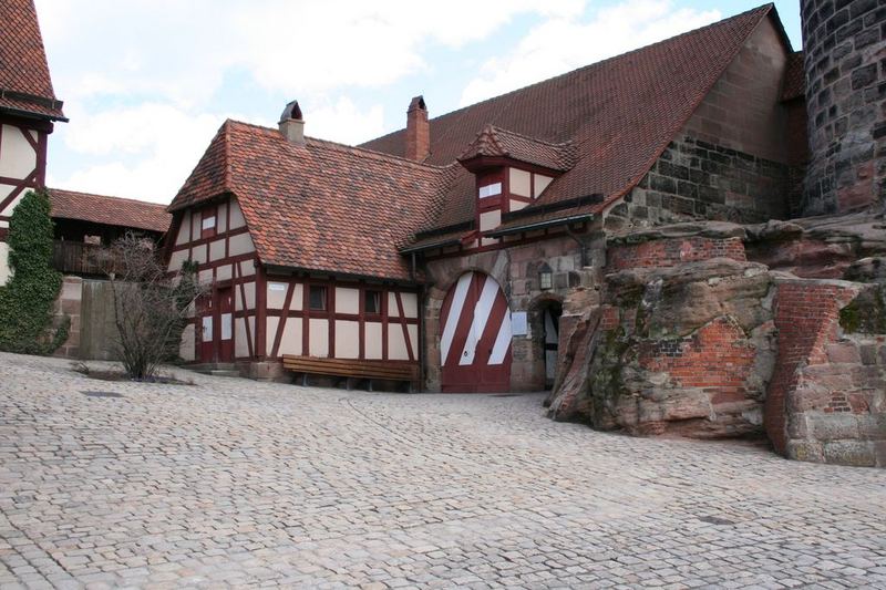 Nürnberg - Der Burginnenhof