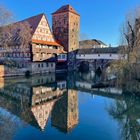 "Nürnberg" Der Wasserturm neben dem Weinstadel