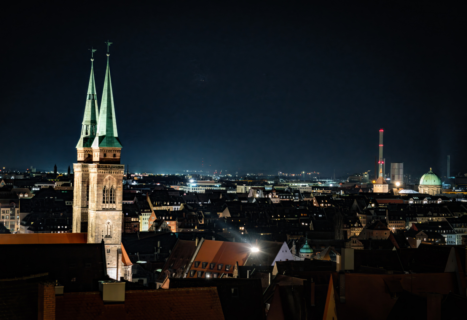 Nürnberg - eine Skyline der besonderen Art 