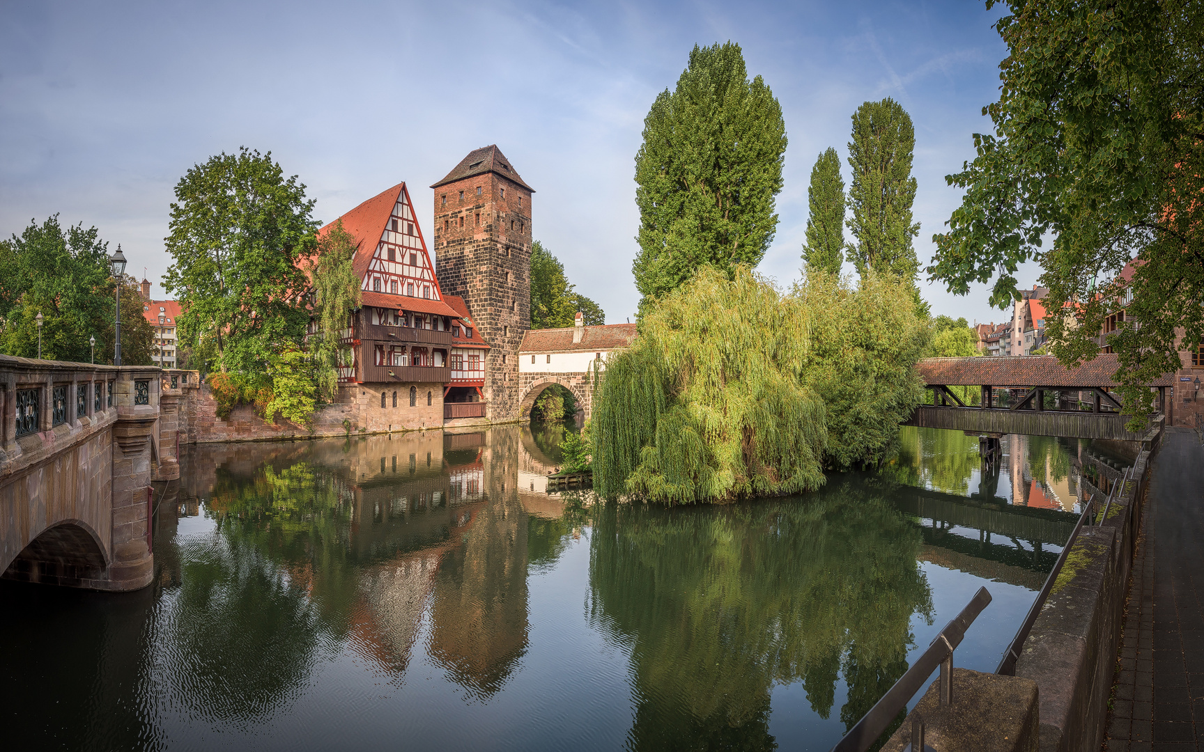 Nürnberg, Henkerturm und Henkersteg