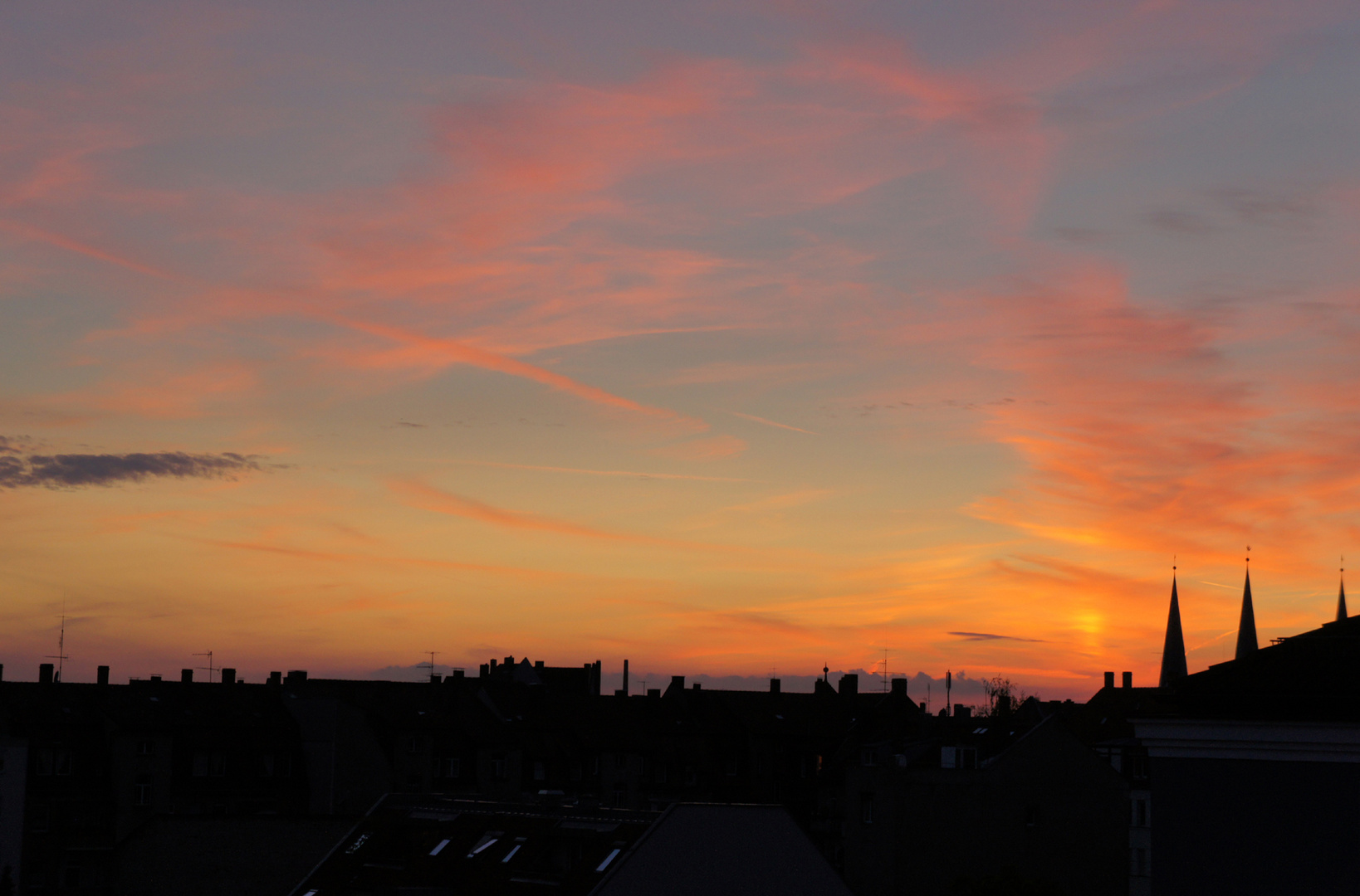 Nürnberg im Abendlicht