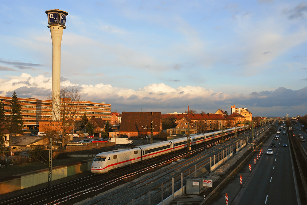 Nürnberg im Abendlicht