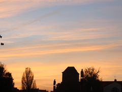 Nürnberg im Herbst-Abendlicht