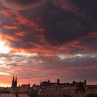 Nürnberg im Sonnenuntergang