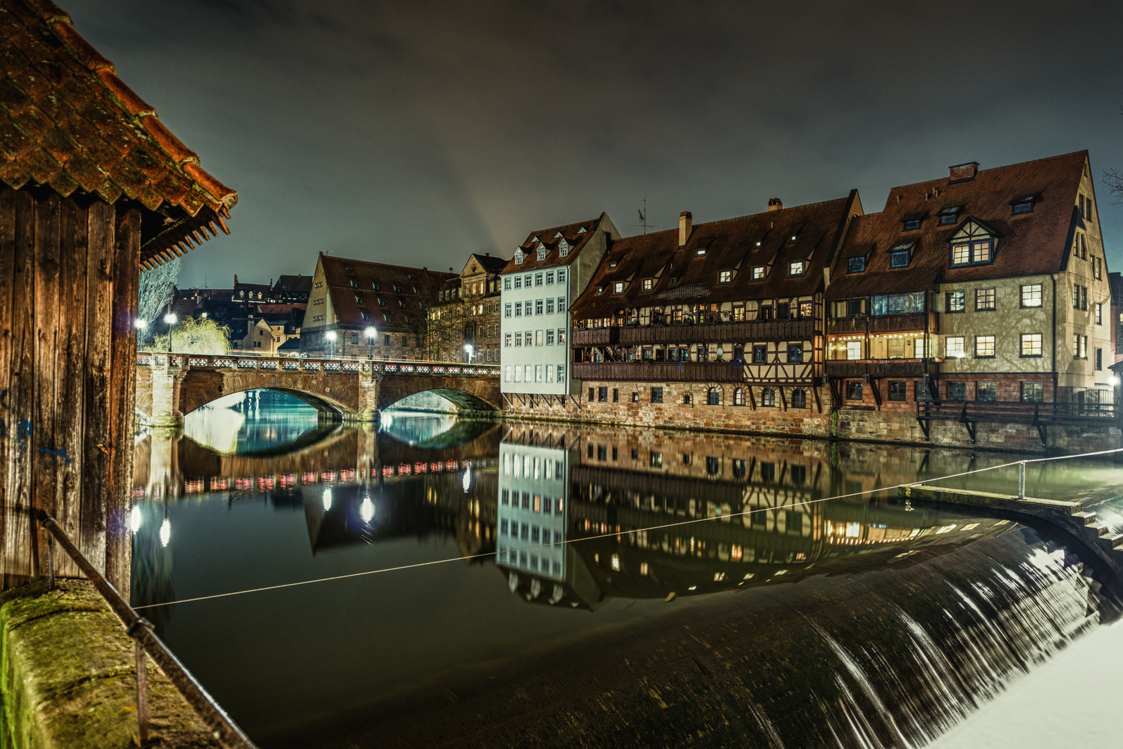 Nürnberg in der nacht