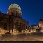 Nürnberg - Jakobsplatz mit St- Elisabeth und weißem Turm 