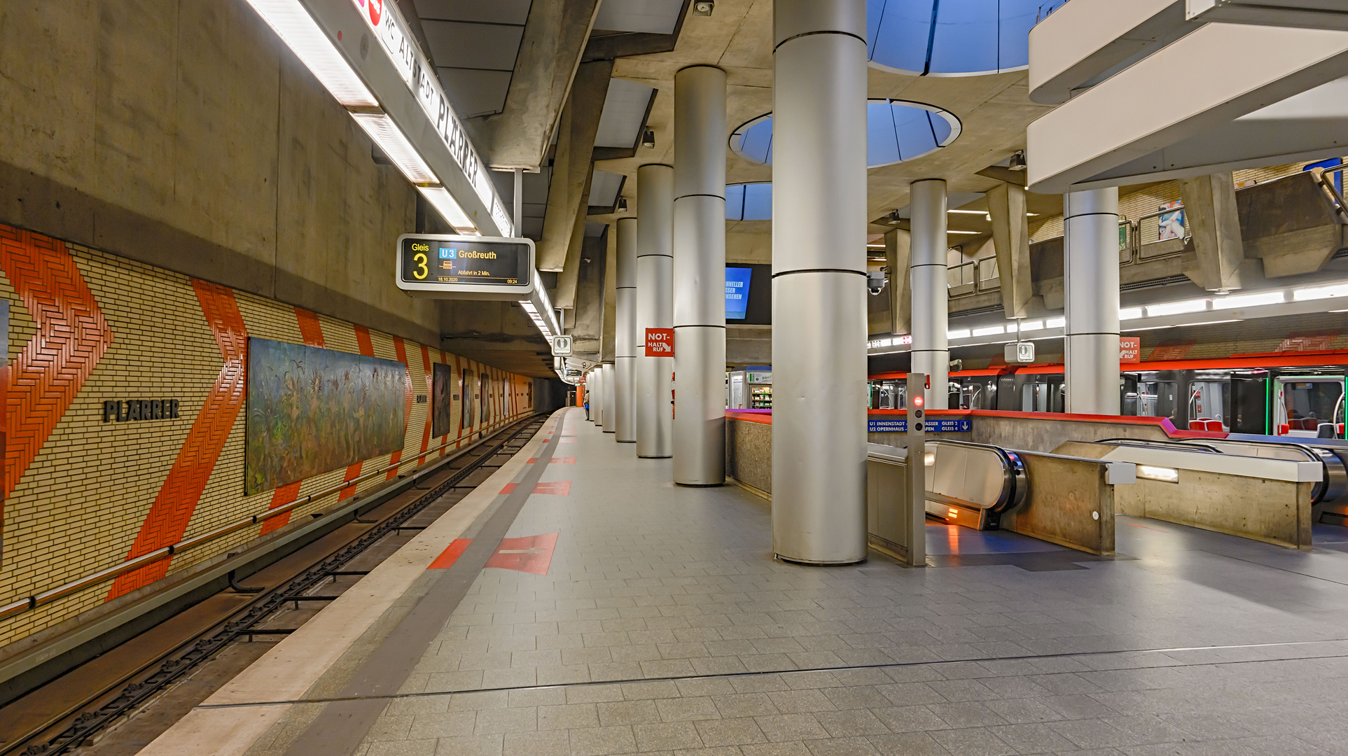 Nürnberg, Linie U1, Station 'Plärrer'