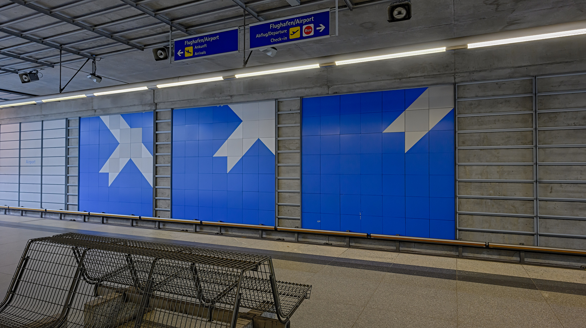 Nürnberg, Linie U2, Station 'Flughafen'