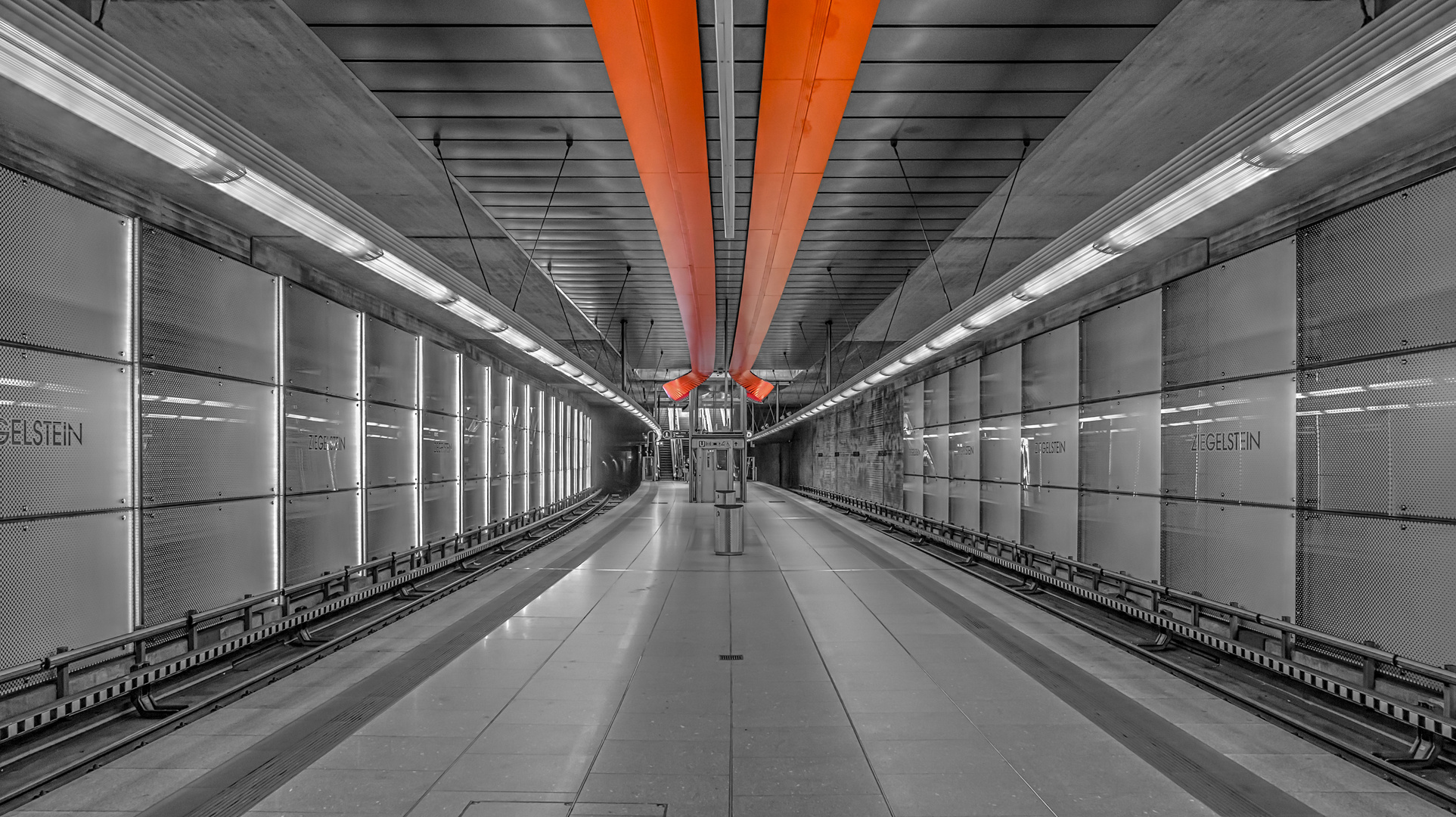 Nürnberg, Linie U2, Station 'Ziegelstein'