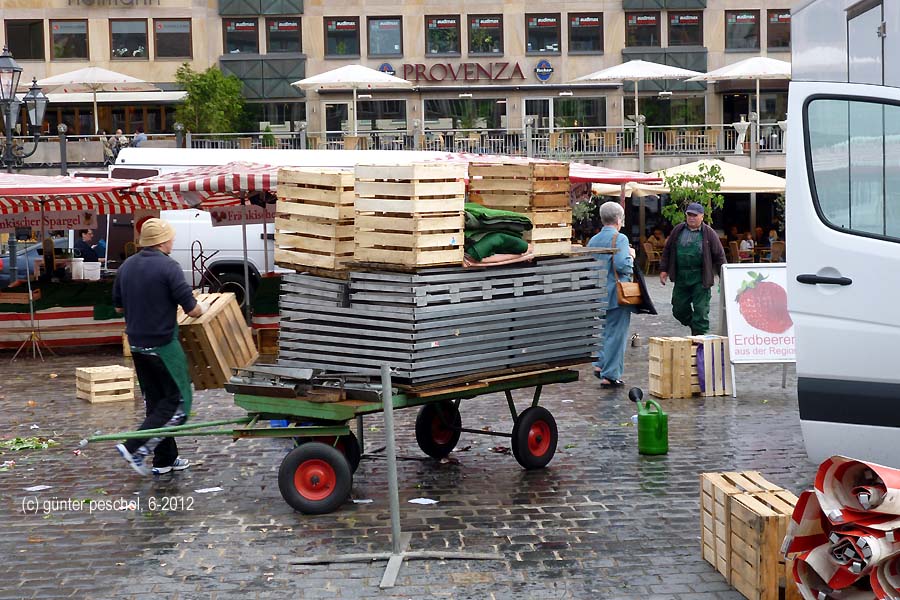 Nürnberg: Markt (Feierabend)