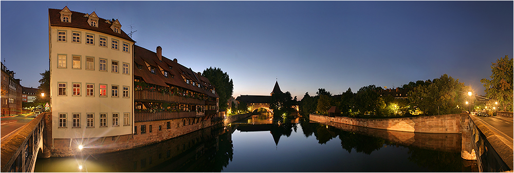 Nürnberg - Maxbrücke / Kettensteg