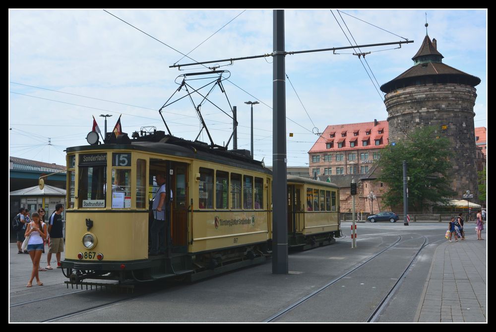 Nürnberg Museumsstraßenbahn