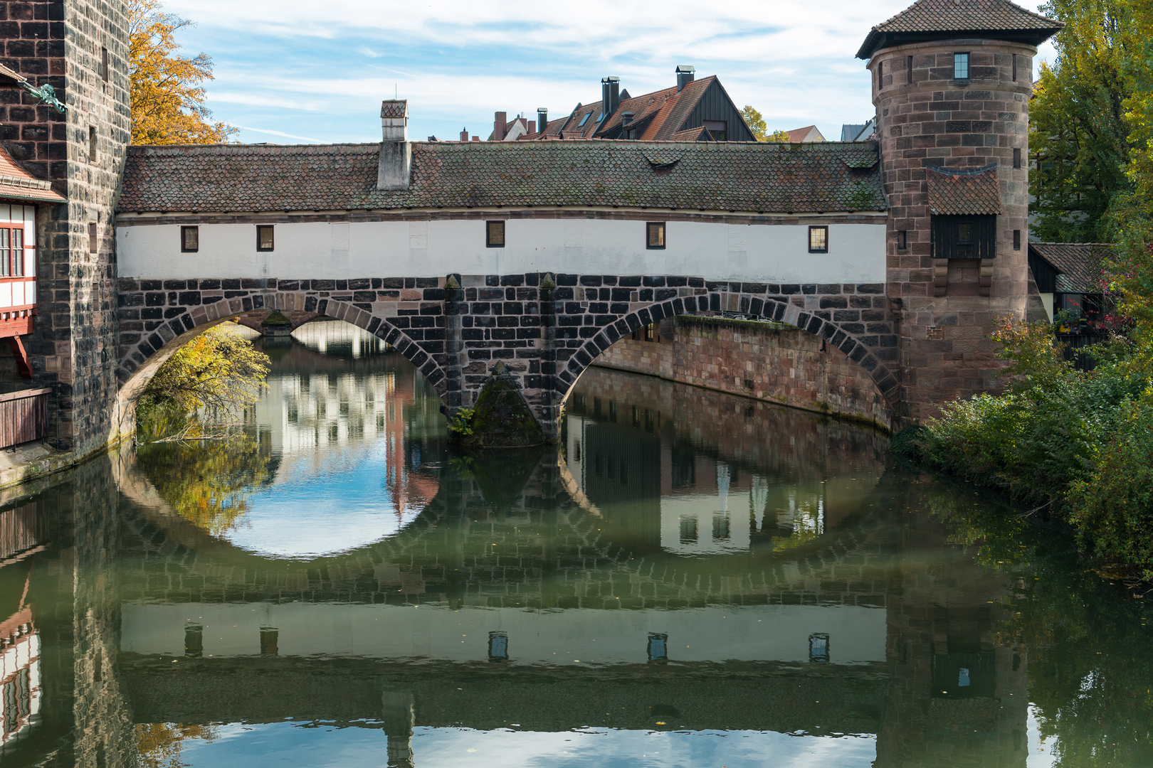 Nürnberg Pegnitz / Am Henkerhaus