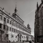 Nürnberg Rathaus, gegenüber Teil von St. Sebald