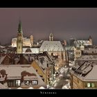 Nürnberg - schneebedeckt
