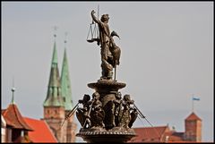 Nürnberg Tugendbrunnen