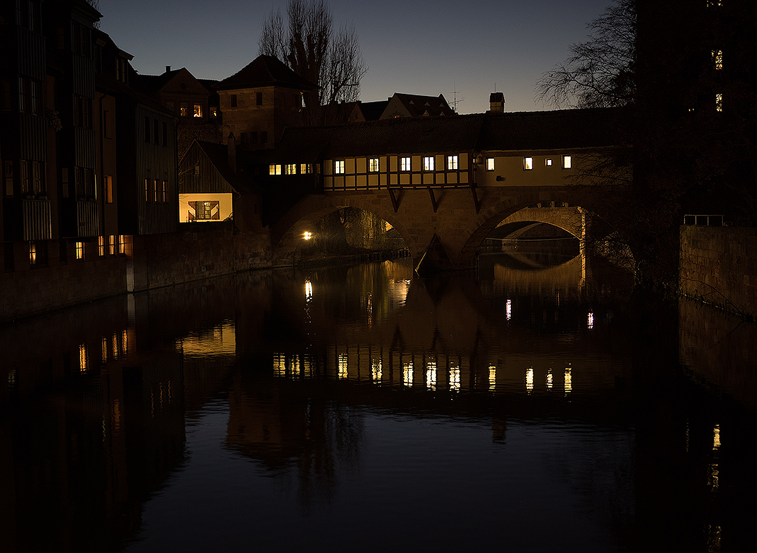 Nürnberg zur blauen Stunde