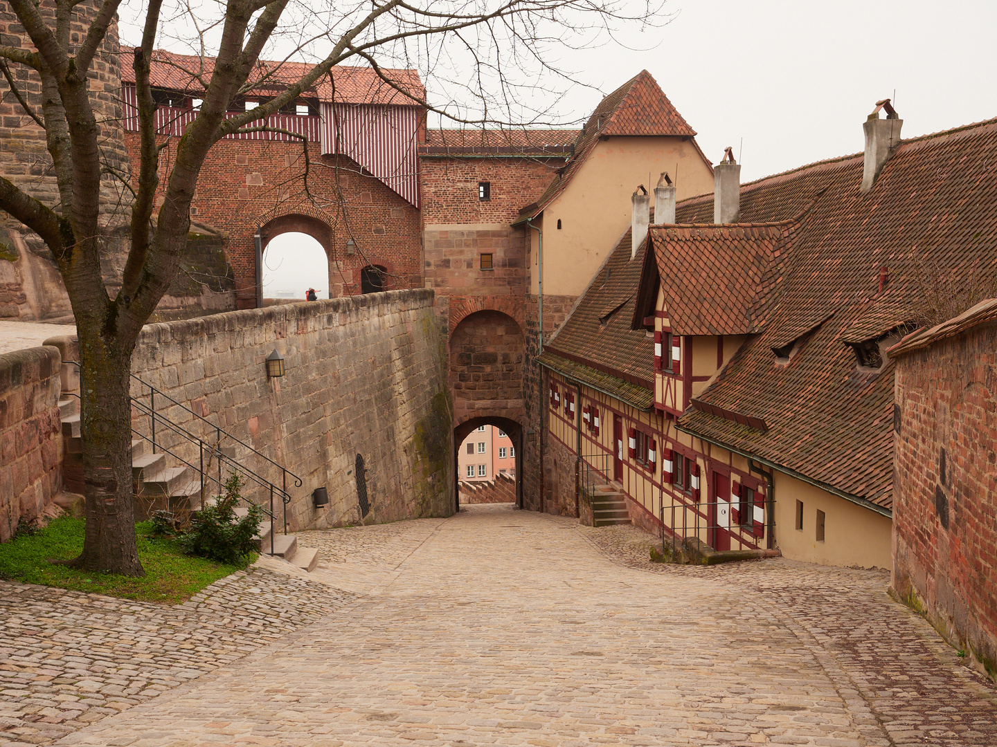 Nürnberger Burg, im äußeren Burghof