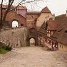 Nürnberger Burg, im äußeren Burghof