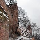 Nürnberger Burg im Schnee