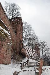 Nürnberger Burg im Schnee