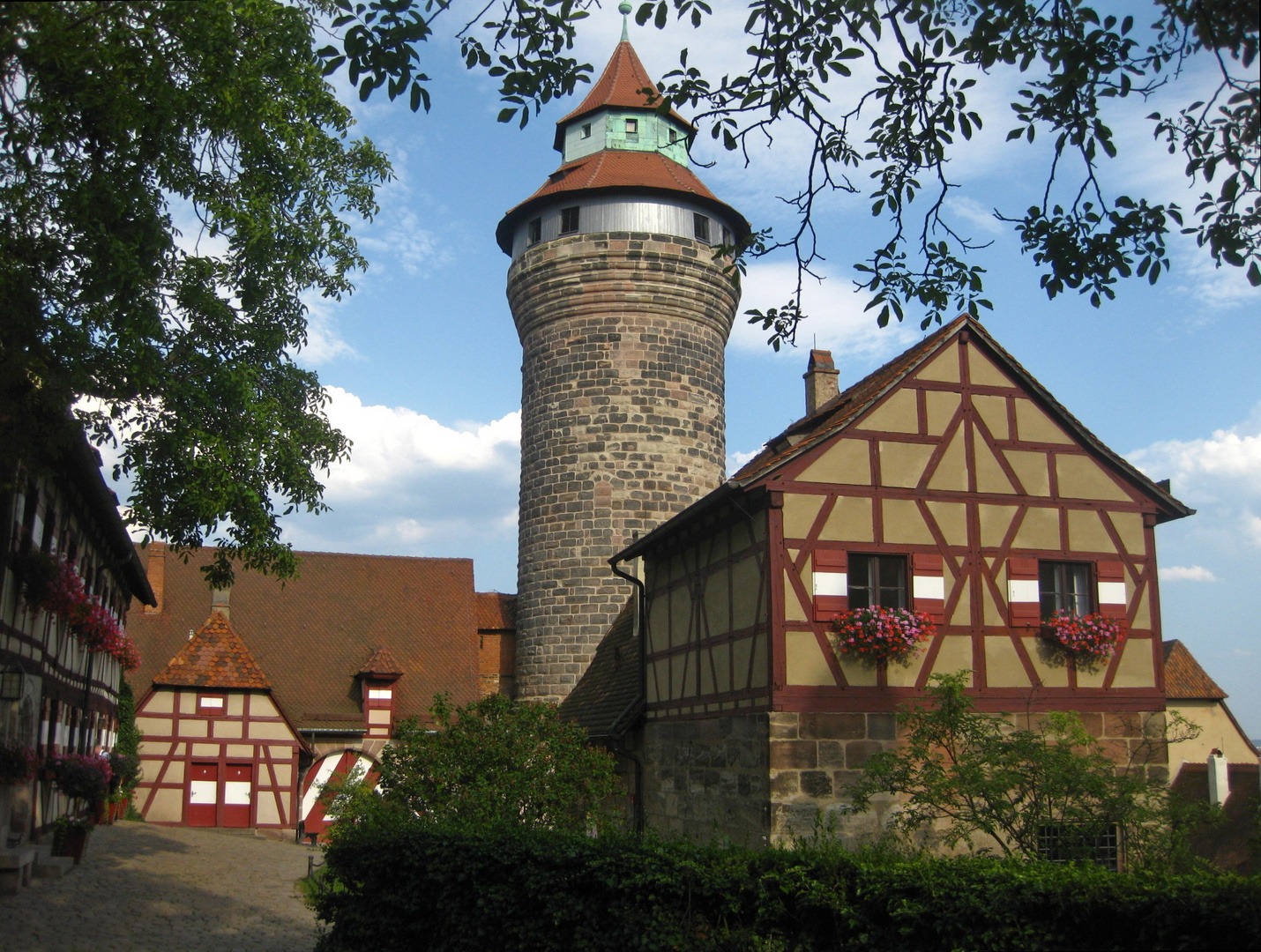 Nürnberger Burg mit Sinwellturm