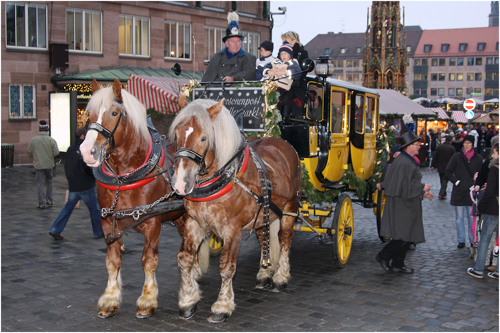 Nürnberger Christkindlmarkt...Japaner Taxi