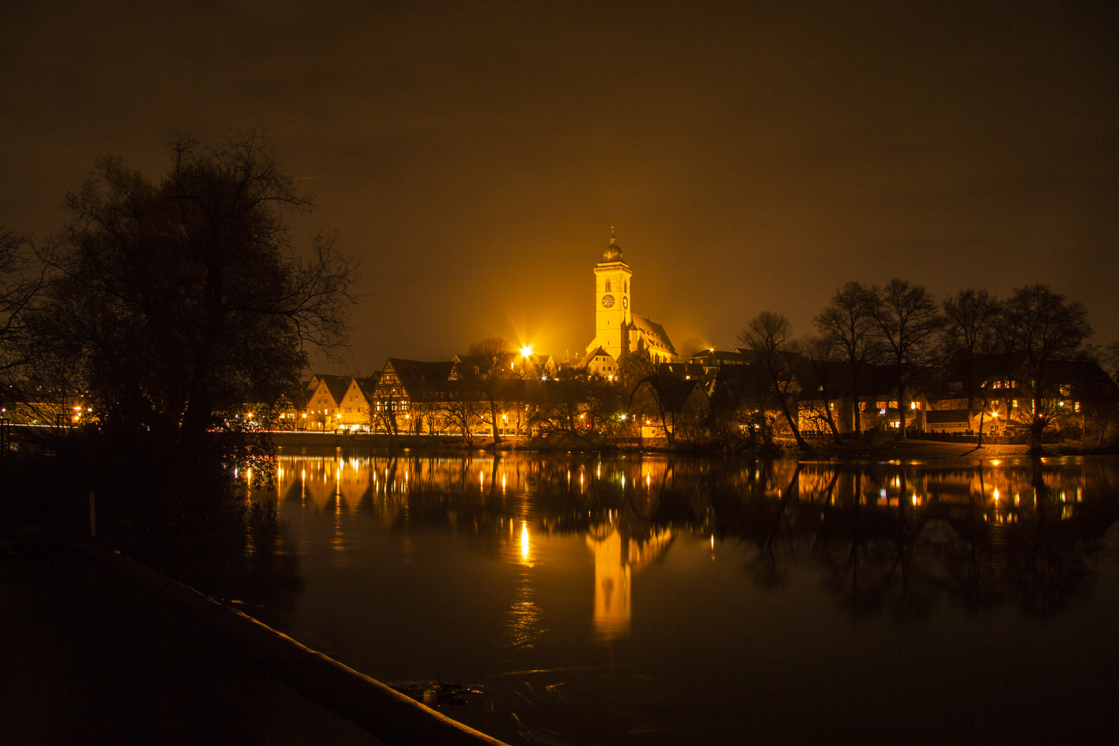 Nürtingen bei Nacht