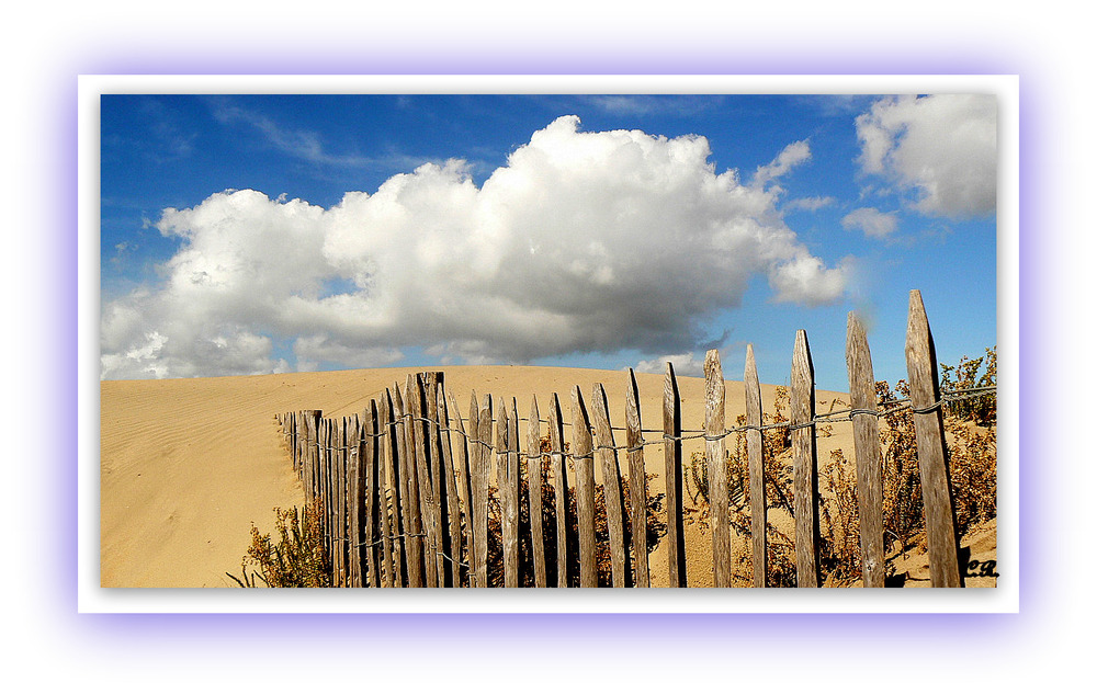 Nues sur la dune.