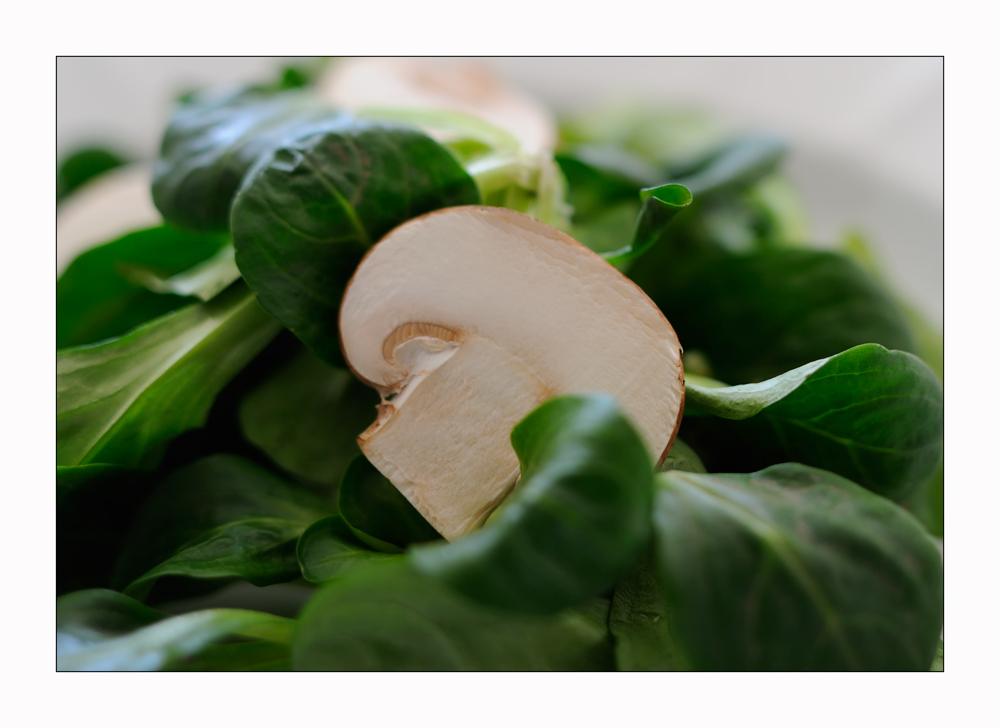 Nüsslisalat & Champignons