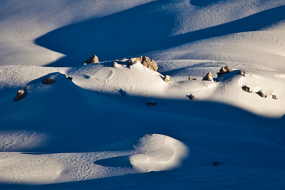 Nuggets im Schnee