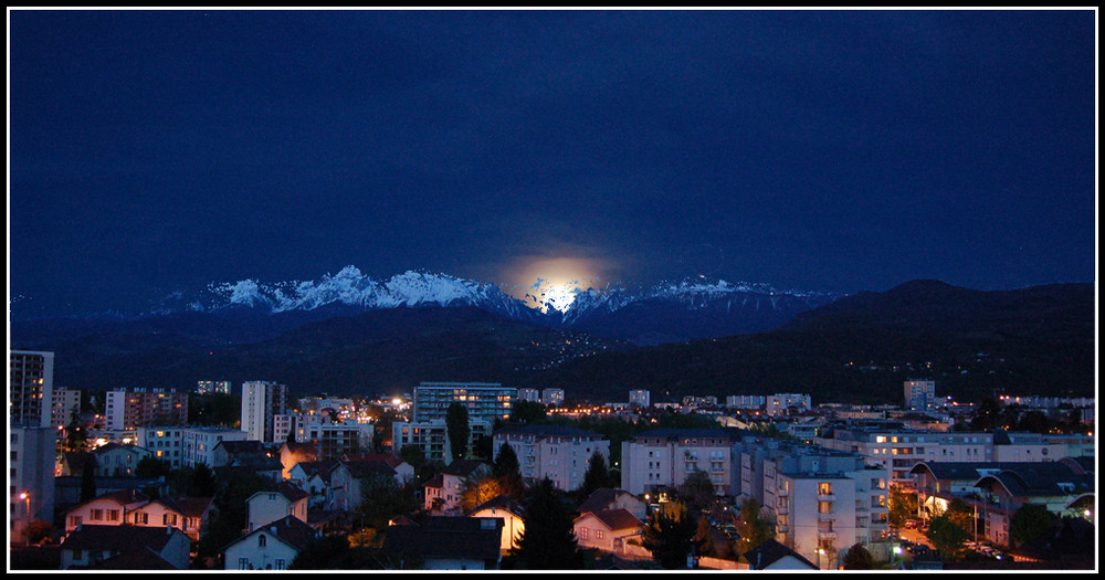 Nuit sur Belledonne