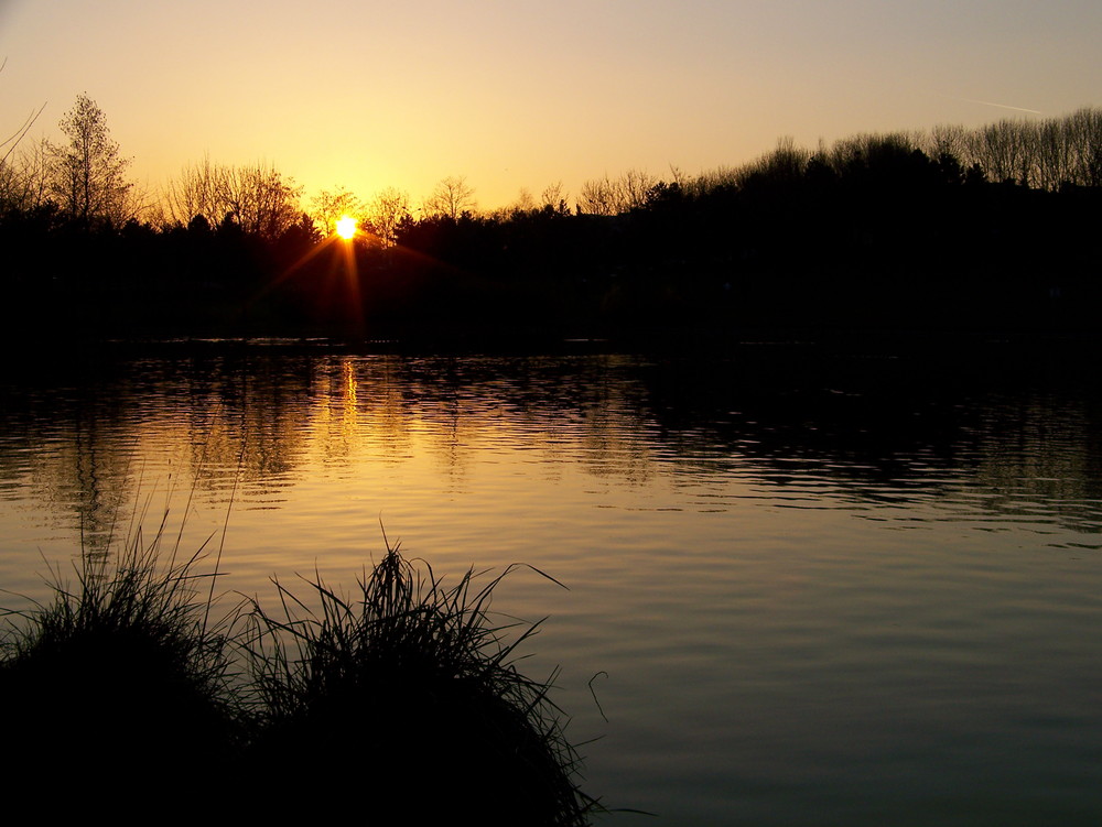 Nuit sur le lac