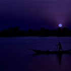 Nuit sur le Mekong, Cambodge