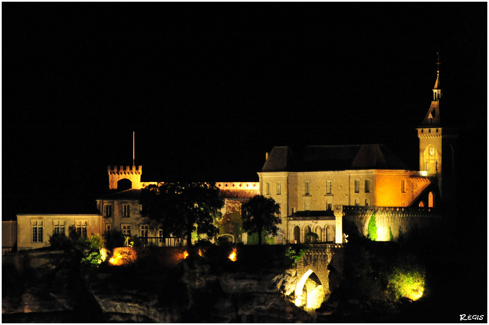 Nuit sur Rocamadour....