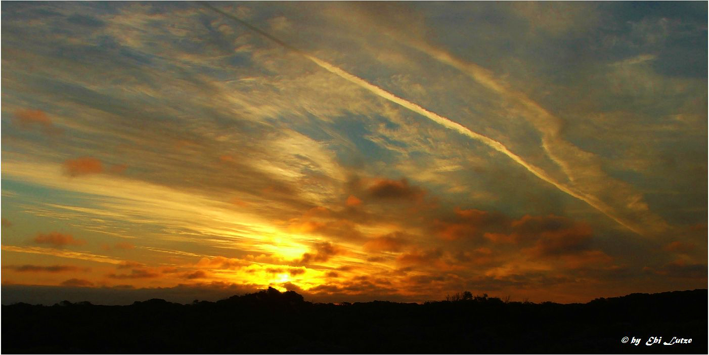 * Nullarbor Sun Set.*