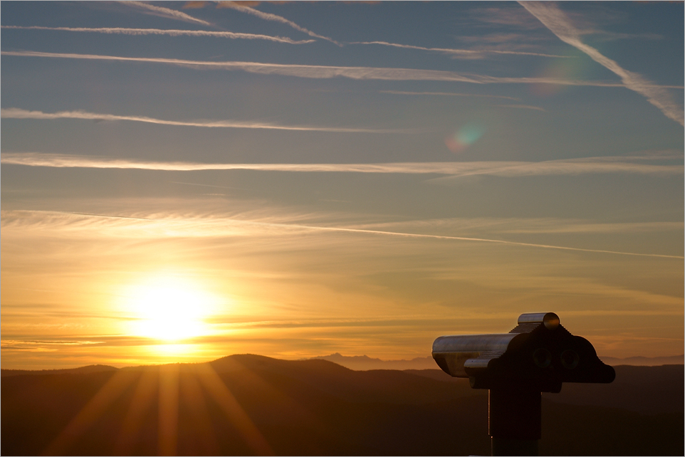 Nummer 5 romantisiert durch Sonnenaufgang