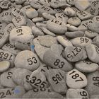 Nummerierte Steine
